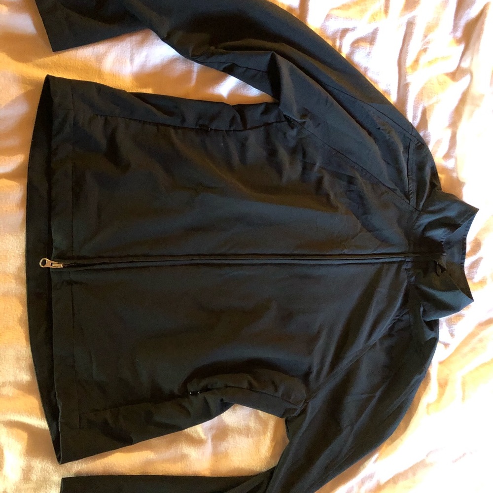 Women's Jockey lightweight black jacket Medium NWOT